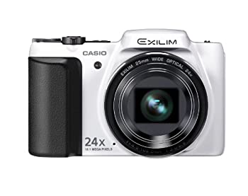 【中古-人並み外れたに好いたらしい】CASIO EXILIM デジタル写真機 1610万絵素 御機嫌望遠レンズ 白いこと EX-H50WE