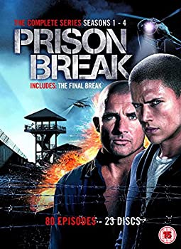 【中古-非常に良い】PRISON BREAK season 1 - 4 with FINAL BREAK / プリズン ブレイク シーズン 1 - 4 with ファイナル ブレイク [DVD] [Import] 9,211円