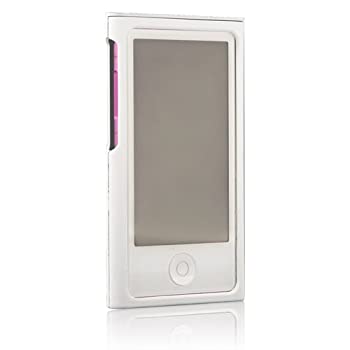 【中古-非常に良い】 ブライトンネット ipod nano 7th用 ラバーコーティングケース＋シリコンセット BI-7NRCASE WH
