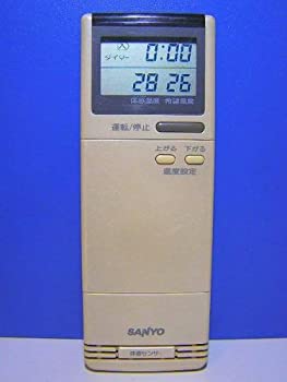 【中古-非常に良い】 SANYO サンヨー エアコンリモコン RCS-W25A|IINEX