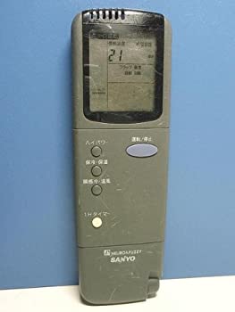 【中古-非常に良い】 SANYO サンヨー エアコンリモコン RCS-SVR3A (K)