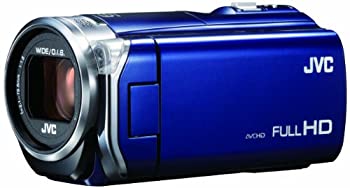 【中古-非常に良い】 JVC KENWOOD ビデオカメラ EVERIO GZ-E565 内蔵メモリー32GB ロイヤルブルー GZ-E565-A