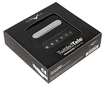 【中古-非常に良い】 Fender フェンダー ピックアップ Fender フェンダーR Twisted TeleR Pickups Black Chrome｜IINEX