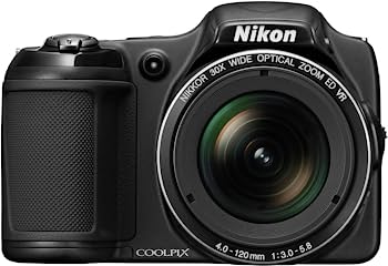 【中古-非常に良い】Nikon デジタルカメラ COOLPIX L820 光学30倍ズーム 有効画素数1605万画素 ブラック L820BK