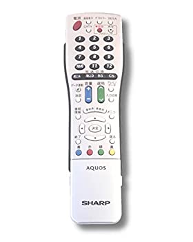 【中古-非常に良い】シャープ テレビリモコン GA716WJSA