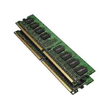 【中古-非常に良い】 BUFFALO バッファロー D2/800-2G互換品 PC2-6400 (DDR2-800) 対応 240Pin用 DDR2 SDRAM DIMM 2GB×2枚セット