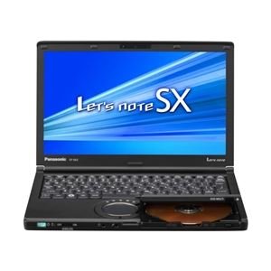 【中古-非常に良い】 パナソニック Panasonic Let's note SX2 (Corei5-3320MvPro/Win7Pro32/SMD/500G/BT/黒) CF-SX2J25DS