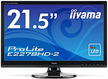 【中古-非常に良い】iiyama WLEDバックライト搭載 21.5型ワイド液晶ディスプレイ ProLite E2278HD-2