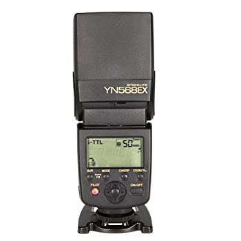 【中古-非常に良い】 Yongnuo製 Speedlight YN-568EX Nikon専用 フラッシュスピードライト TTL機能ストロボ！ガイドナンバー58！1 8000sハイスピードシンクロ！