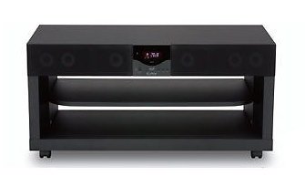 【中古-非常に良い】 CAVジャパン シーエイブイジャパン THRF-90 3.1chオーディオラック (スピーカー付きテレビ台)