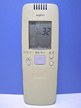 【中古-非常に良い】 SANYO サンヨー エアコンリモコン RCS-VR8B