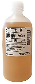 【中古-非常に良い】吉祥 日本画用絵具 膠液 500ML