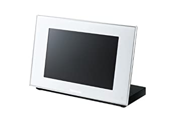 【中古-人並み外れたに好いたらしい】パナソニック デジタルフォトフレーム 7型液晶画面 2GB 白いこと MW-S300-W デジタルフォトフレーム-TV・オーディオ・カメラ