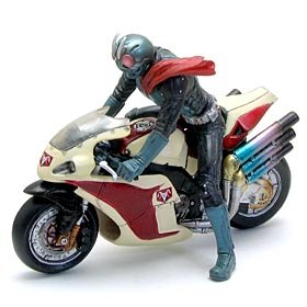 【中古-非常に良い】 S.I.C. 匠魂VOL.9 2種セット (仮面ライダー1号-THE FIRSTver.-＋サイクロン号-THE FIRSTver.-)｜IINEX
