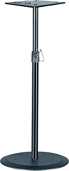 【中古-非常に良い】K&M モニタースタンド 円形ベース 【26740】 カラー:ブラック|IINEX