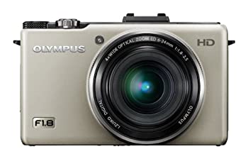 【中古-非常に良い】OLYMPUS デジタルカメラ XZ-1 シルバー プレミアムキット 1000万画素 1/1.63型高感度CCD 大口径F1.8 i.ZUIKO DIGITALレンズ 3.0型有機ELディスプ