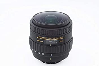 【中古-非常に良い】 Tokina 魚眼ズームレンズ AT-X 107 AF DX NH Fisheye 10-17mm F3.5-4.5 (IF) キャノン 用 フルサイズ対応 フードなしタイプ|IINEX