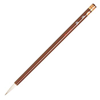 【中古-非常に良い】あかしや 画筆 絵手紙用 長流 小 PN-04