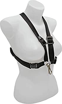 【中古-非常に良い】BG HARNESS(ハーネス) ストラップ アルト/テナー サクソフォーン サイズ(XL LADIES) メタルスナップフック S44MSH