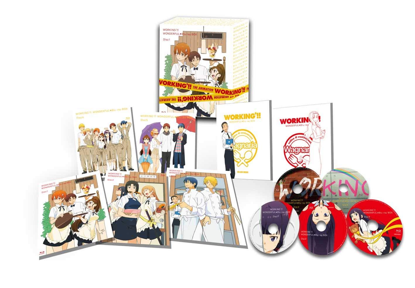 【中古-非常に良い】WORKING´!! Wonderful★Blu-ray Box【完全生産限定版】
