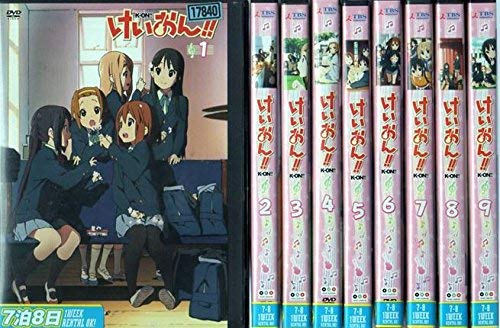 【中古-非常に良い】けいおん!! 第2期 [レンタル落ち] 全9巻セット [マーケットプレイスDVDセット商品]