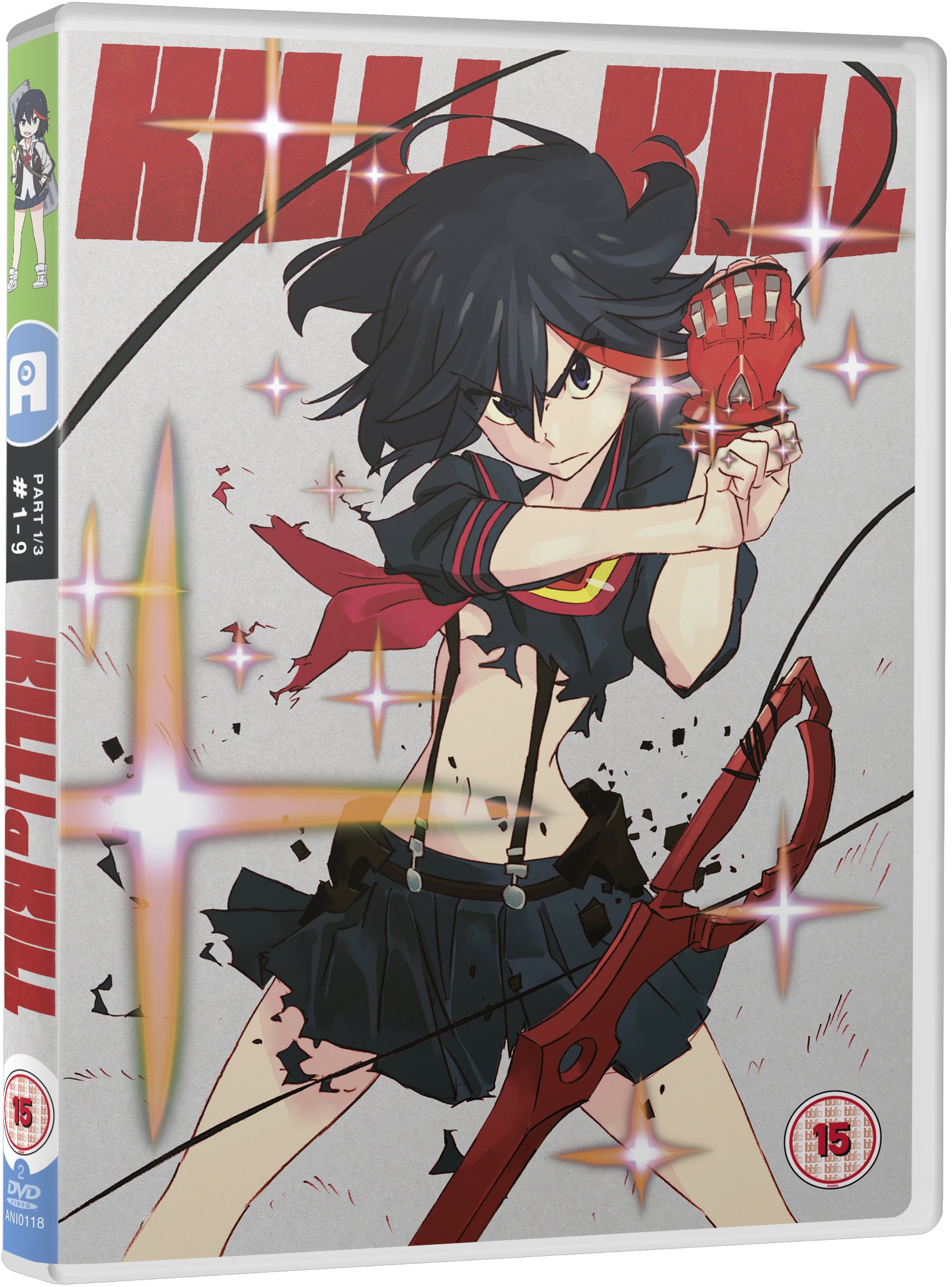 【中古-非常に良い】キルラキル コンプリート DVD-BOX1アニメ Kill La Kill [DVD] [Import] [PAL 再生環境をご確認ください]｜IINEX