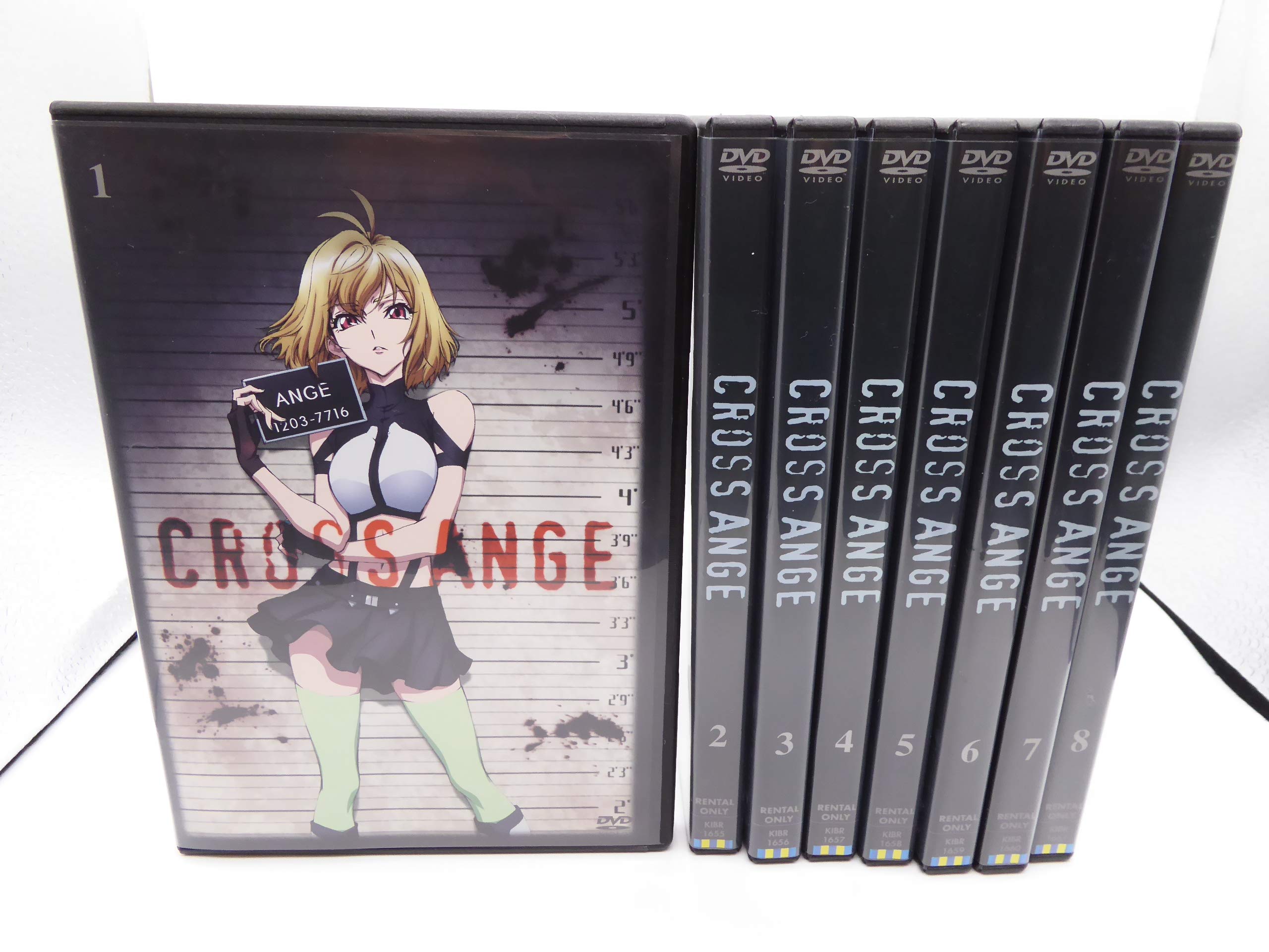 【中古-非常に良い】クロスアンジュ 天使と竜の輪舞 [レンタル落ち] 全8巻セット [マーケットプレイスDVDセット商品]
