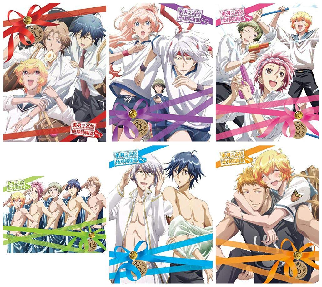 【中古-非常に良い】美男高校地球防衛部LOVE! 全6巻セット [マーケットプレイス Blu-rayセット]｜IINEX