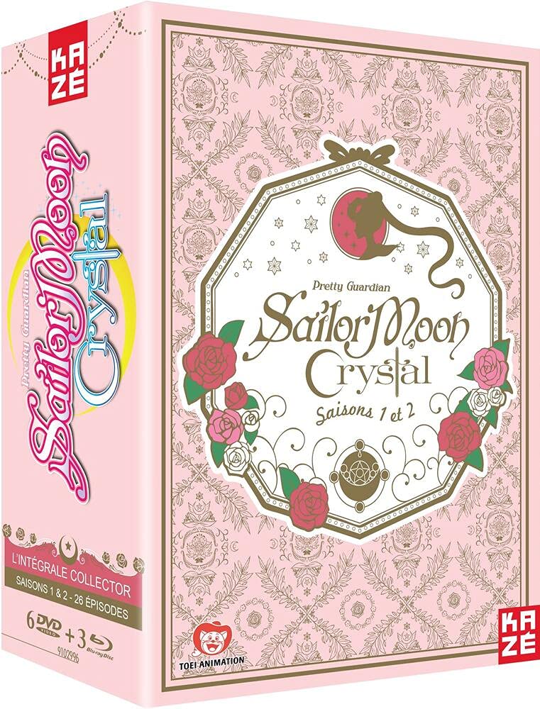 【中古-非常に良い】美少女戦士セーラームーンCrystal （第1期・第2期） コンプリート DVD-BOX ブルーレイコンボパック (全26話 632分) びしょうじょせんしセーラームーンクリスタル 武内直子 アニメ｜IINEX