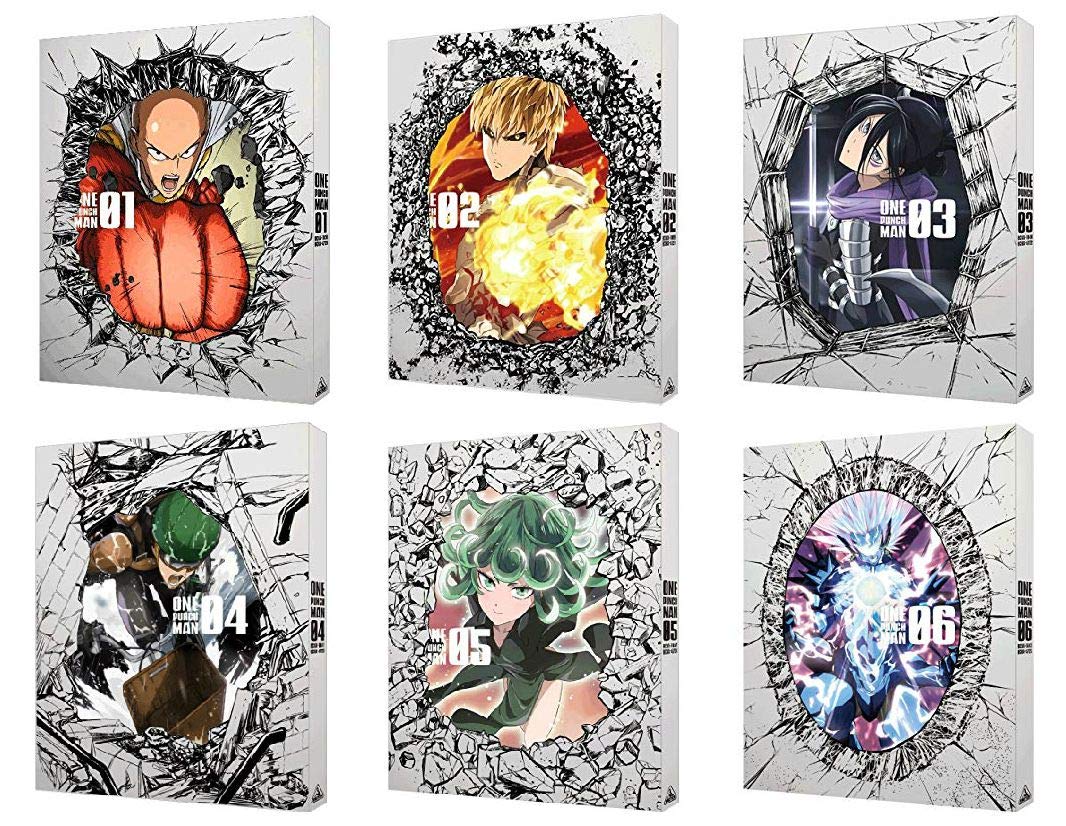 【中古-非常に良い】ワンパンマン (特装限定版) 全6巻セット [マーケットプレイス Blu-rayセット]｜IINEX