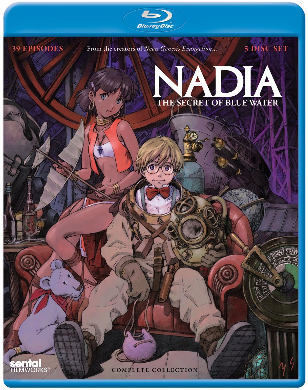 【中古-非常に良い】Nadia Secret of Blue Water: Complete/ [Blu-ray] [Import]｜IINEX