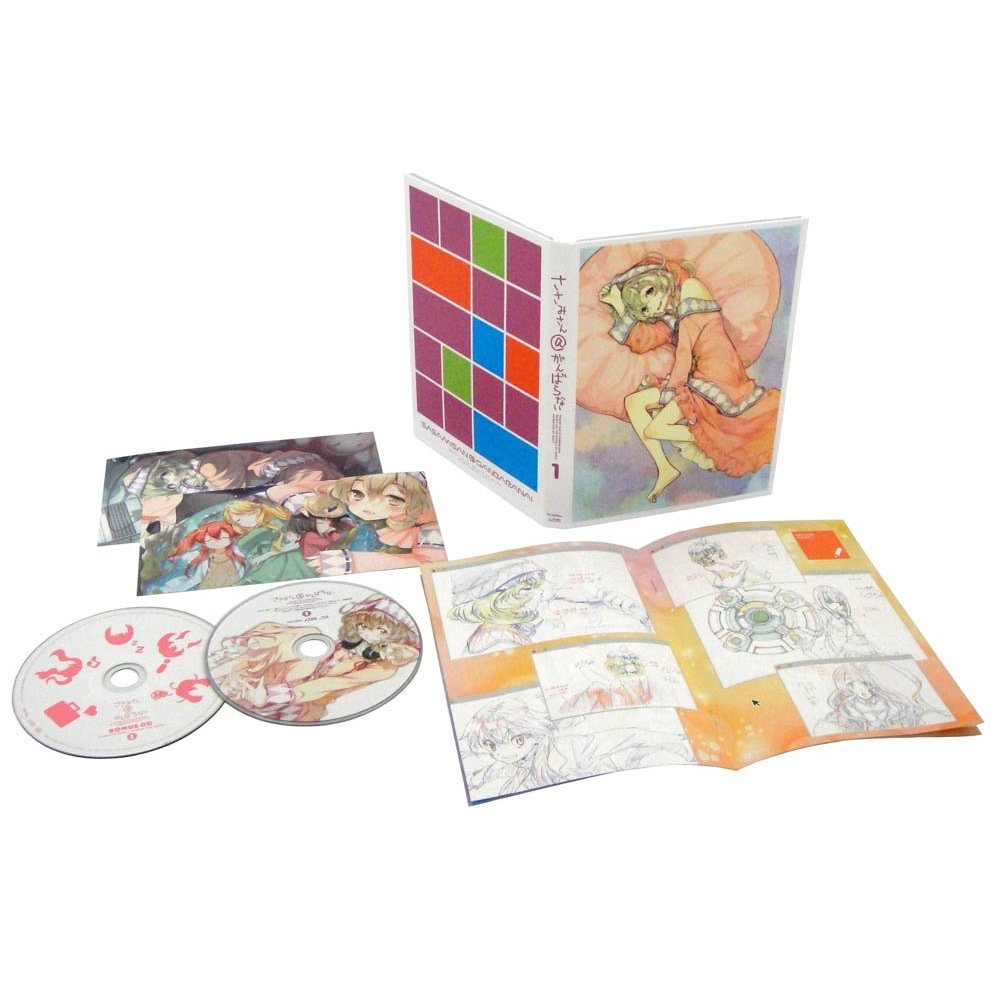 【中古-非常に良い】ささみさん@がんばらない (完全生産限定版) 全6巻セット [マーケットプレイス Blu-rayセット]