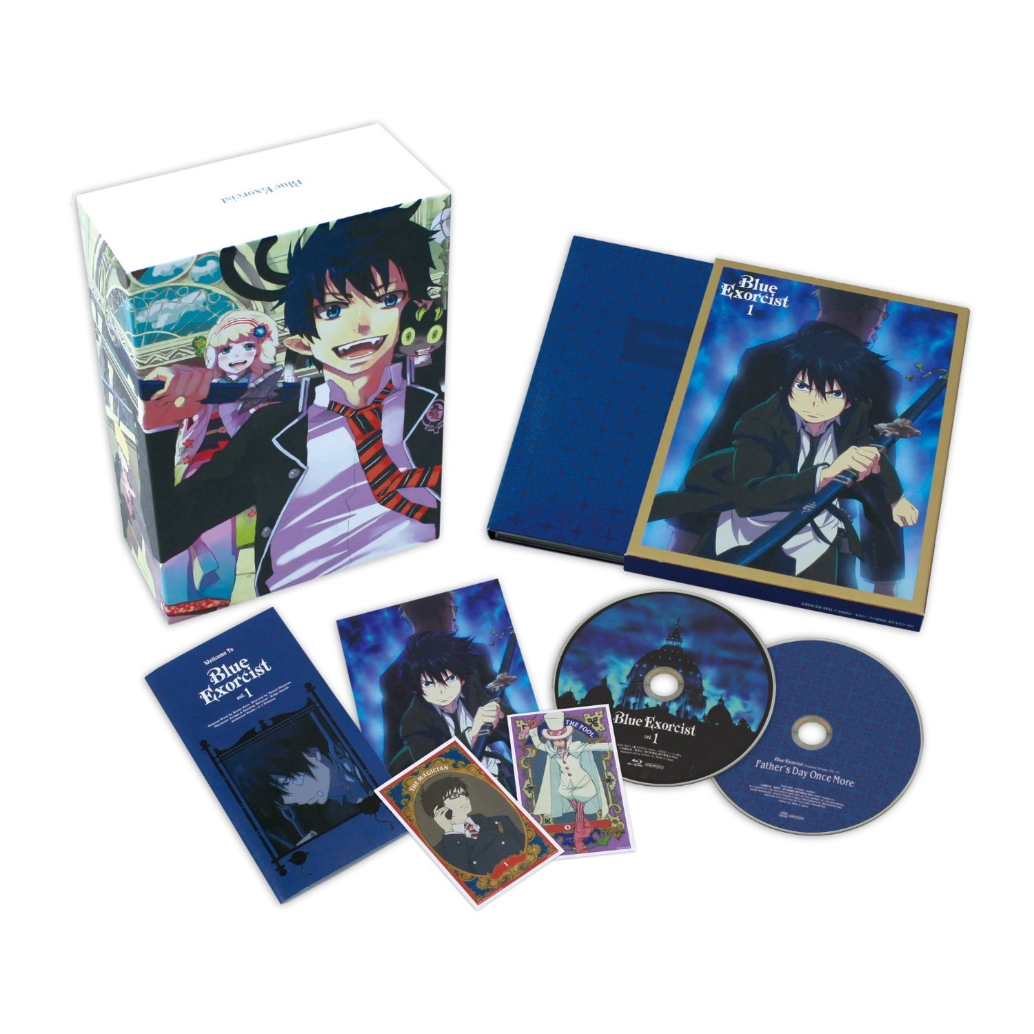 【中古-非常に良い】青の祓魔師 【完全生産限定版】 全10巻セット [マーケットプレイス DVDセット]｜IINEX