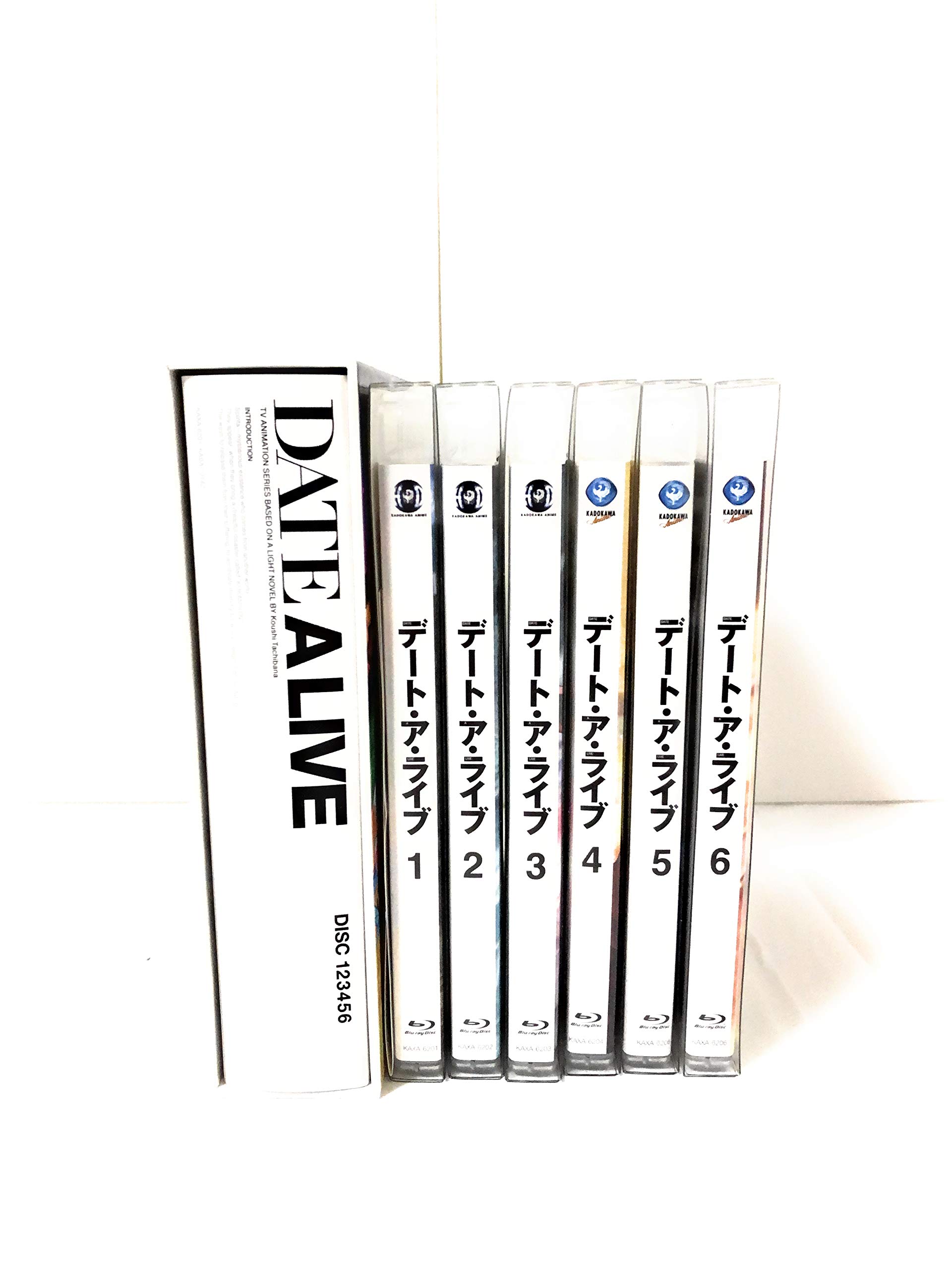 【中古-非常に良い】デート・ア・ライブ 全6巻セット [マーケットプレイス Blu-rayセット]｜IINEX