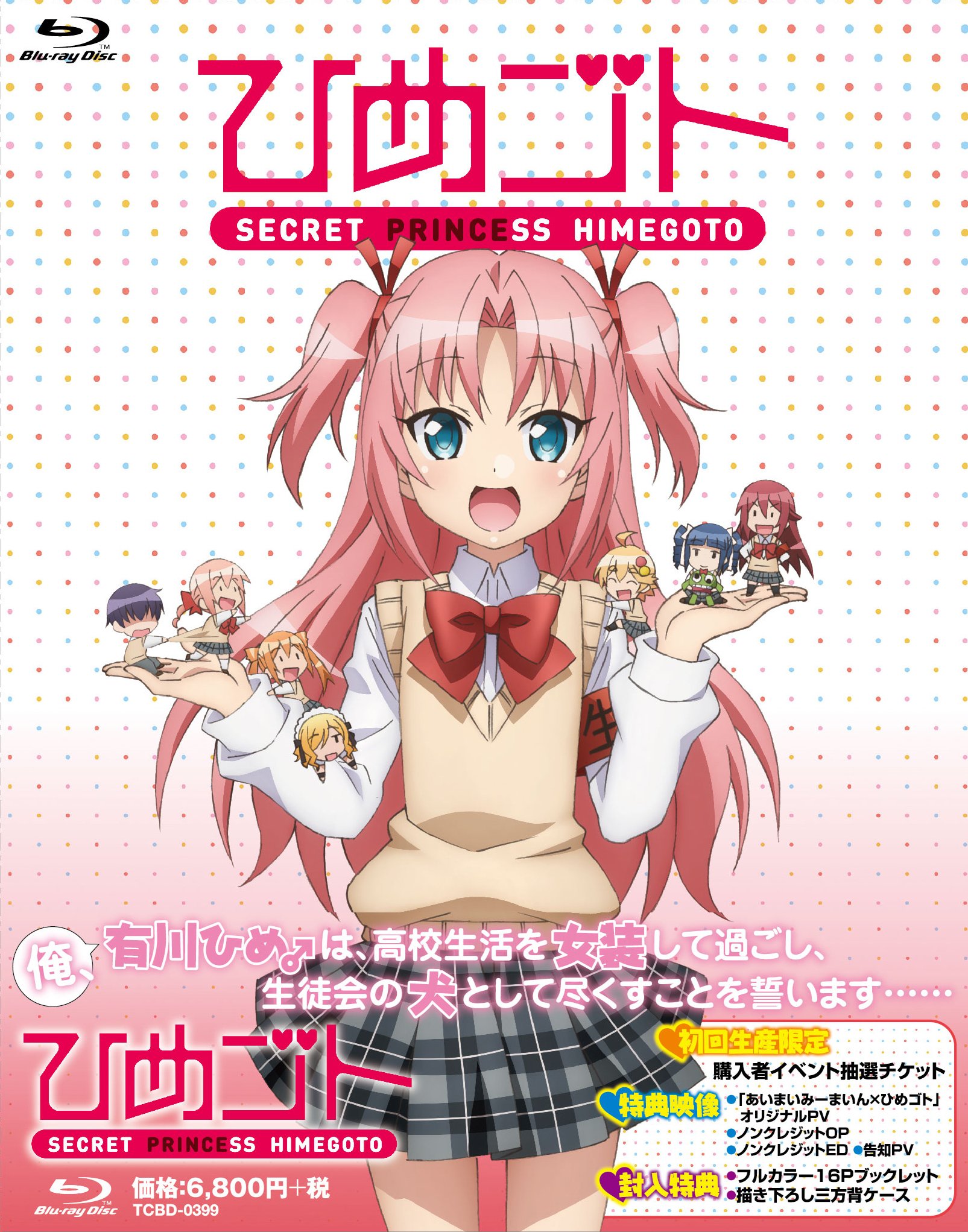 【中古-非常に良い】ひめゴト（初回限定:購入者イベント抽選チケット付き） [Blu-ray] 30,061円