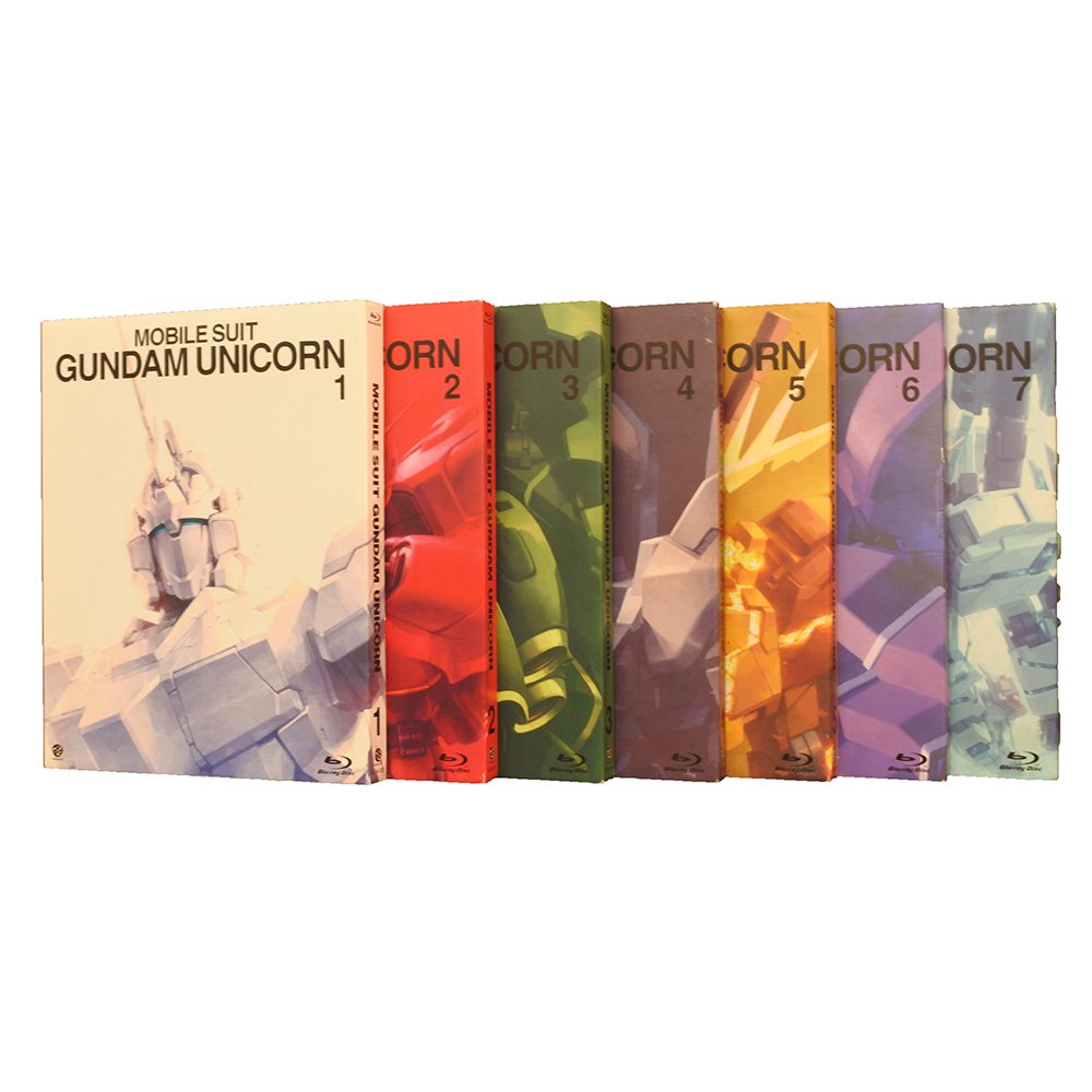 【中古-非常に良い】機動戦士ガンダムUC(ユニコーン) 全7巻セット [マーケットプレイス Blu-rayセット]