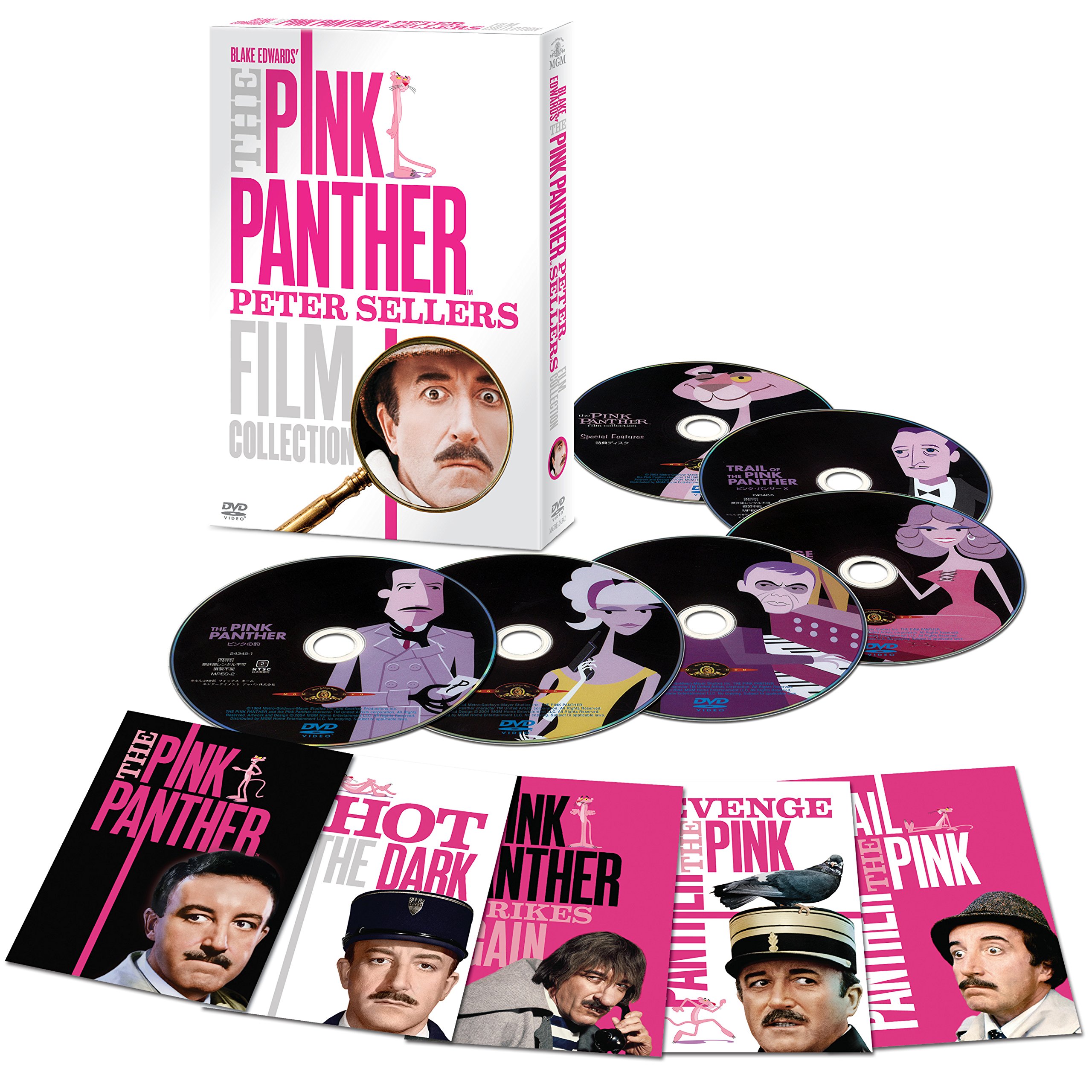 【中古-非常に良い】ピンク・パンサー製作50周年記念DVD-BOX(6枚組) ()