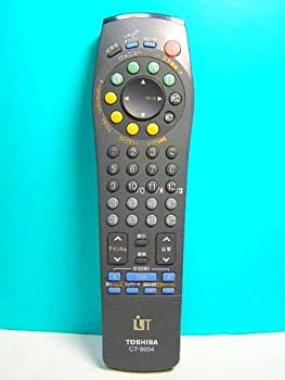【中古】 東芝 テレビ受像機遠隔操作 CT-9934