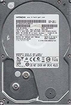【中古】 HITACHI 日立 1結核症 SATA 3.5捉え所の無い運転 HDS721010CLA632 PN 0F15632 MLC JPT41B