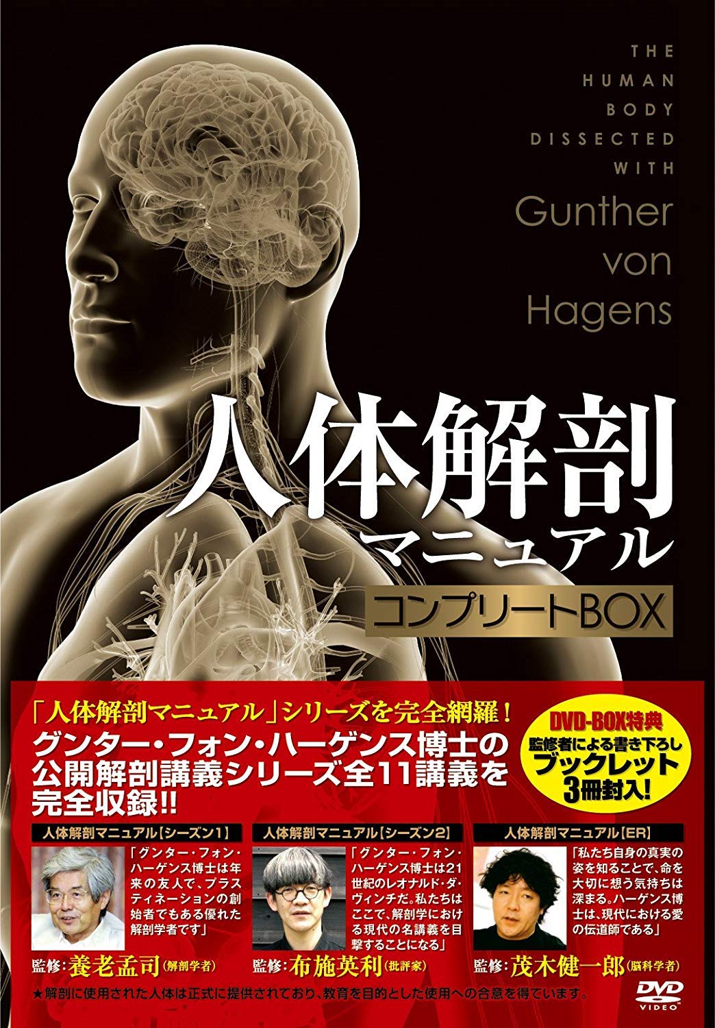【中古】人体解剖マニュアル コンプリートBOX [DVD]