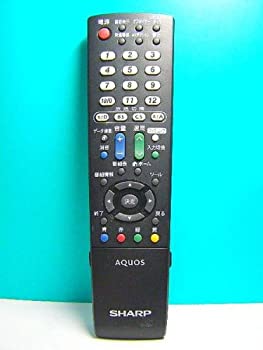 【中古】シャープ テレビリモコン GA932WJSA