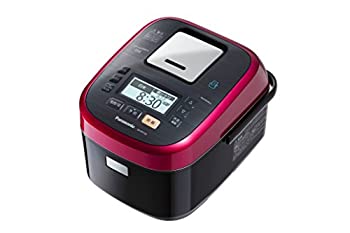 【中古】 パナソニック 5.5合 炊飯器 翦断応力IH式 Wおどり炊き 頬べに黒いこと SR-SPX104-RK