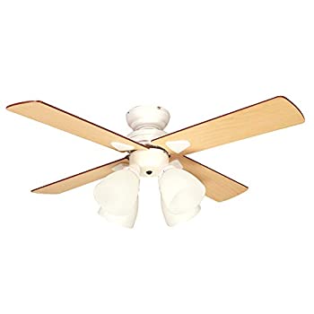 【中古】阪和 plusmore(プラスモア) シーリングファン Windouble 4灯 BIG-101 (WH(ホワイト))