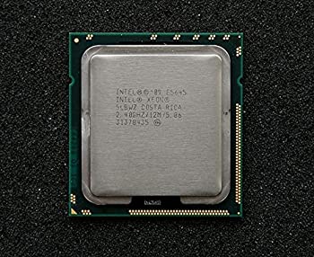 【中古】 intel 6中核グループ Xeon 中央処理装置 E5645 2.40GHZ/12MB LGA1366 SLBWZ