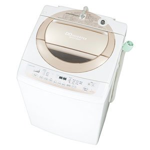 【中古】東芝 8.0kg 全自動洗濯機　サテンゴールドTOSHIBA マジックドラム AW-8D2M-N