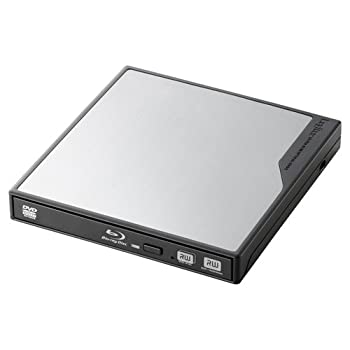 【中古】 ロジテック (エレコム) Blu-rayレコード盤運転 for Mac USB3.0 しろがね色 LBD-PMJ6U3MSV