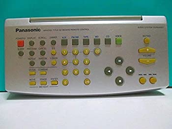【中古】 パナソニック オーディオリモコン EUR646901