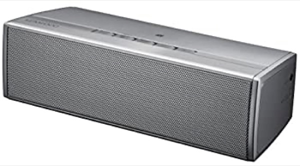 【中古】 KENWOOD ケンウッド AS-BT77 Bluetoothスピーカー 重低音/NFC/ケンウッド シルバー AS-BT77-S