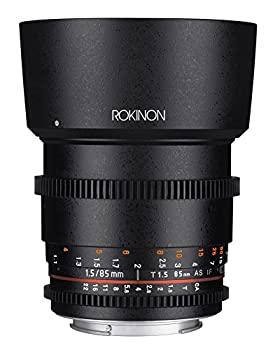 【中古】 Rokinon Cine DS DS85M-N 85mm T1.5 AS IF UMC フルフレーム シネ固定レンズ ニコン用｜IINEX