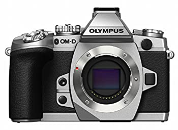 【中古】 OLYMPUS オリンパス 鏡鑑受け答え一眼 OM-D M1 上半身 しろがね色 防塵 防滴 (ボディーキャップレンズBCL-1580嘱する) OM-D E-M1 BODY SLV